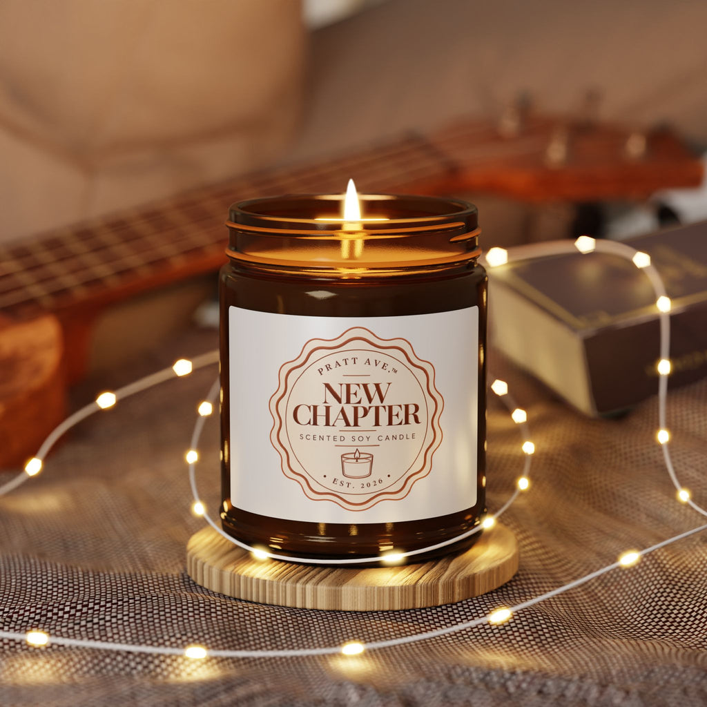 NEW CHAPTER Scented Soy Candle | PRATT AVE.