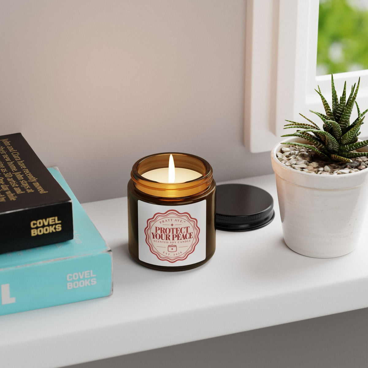 PROTECT YOUR PEACE Scented Soy Candle | PRATT AVE.