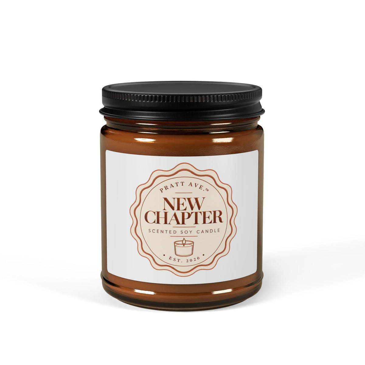 NEW CHAPTER Scented Soy Candle | PRATT AVE.