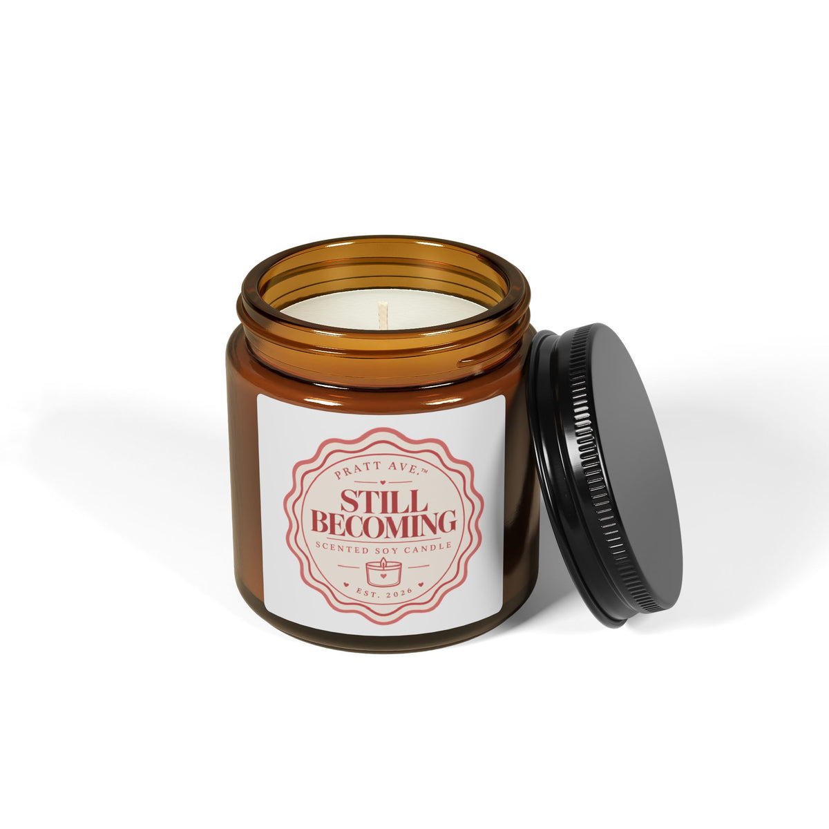 STILL BECOMING Scented Soy Candle | PRATT AVE.