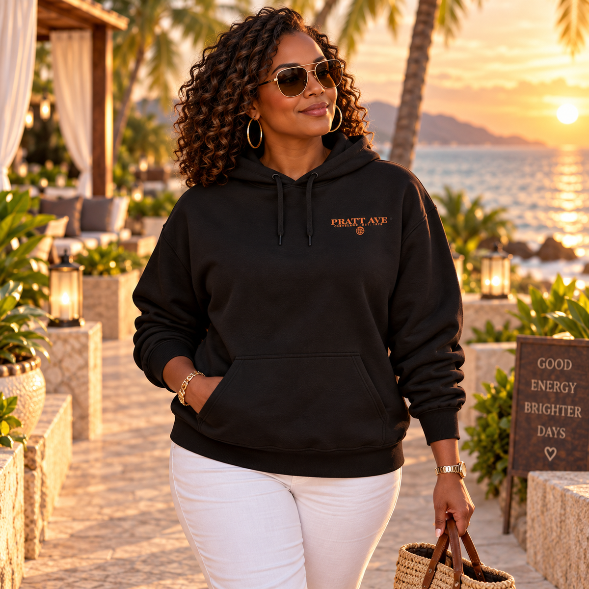DTV — Divorced, Thriving & Vibing Hoodie